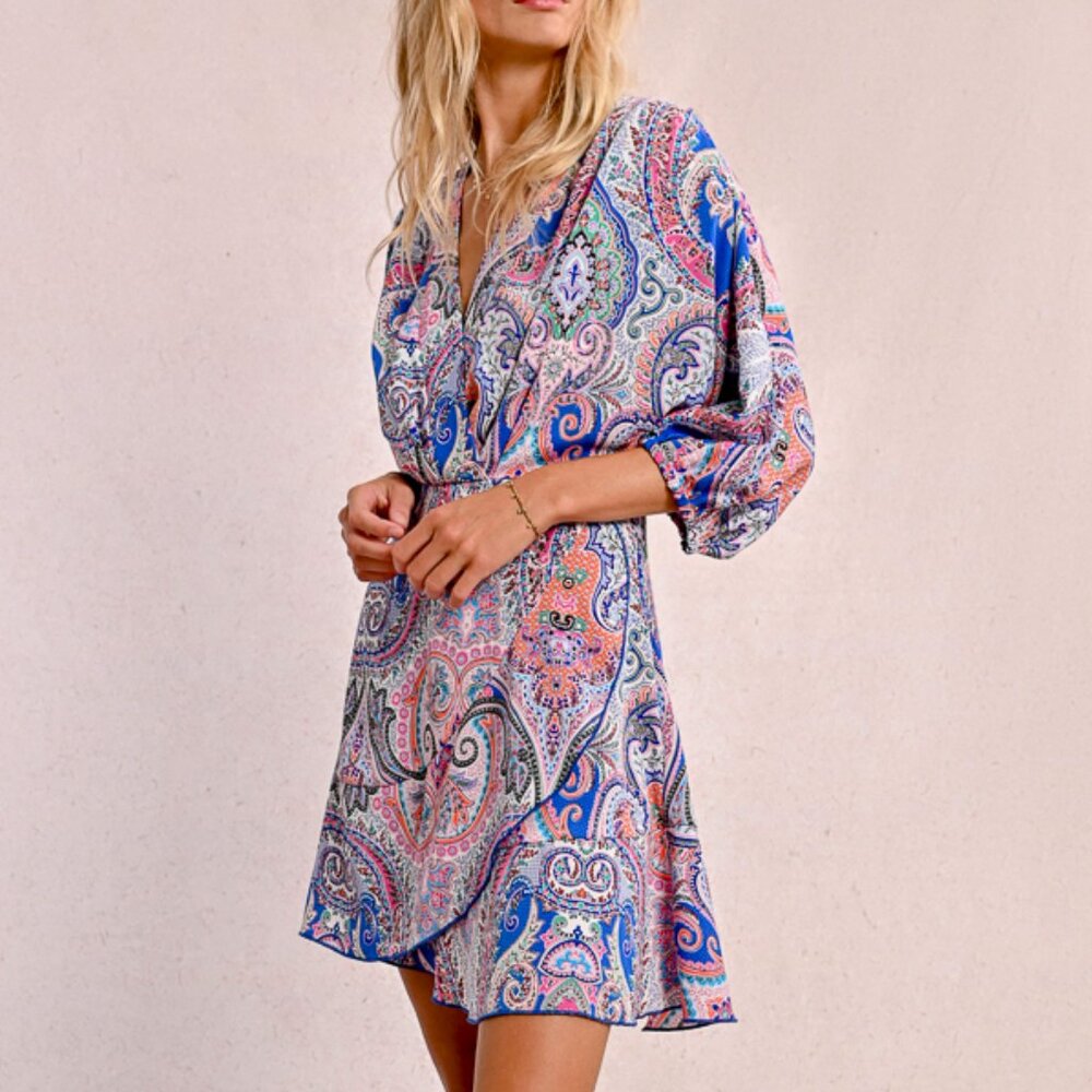 NWT Molly Bracken Paisley Dress – Effortless Elegance with a Boho Twist